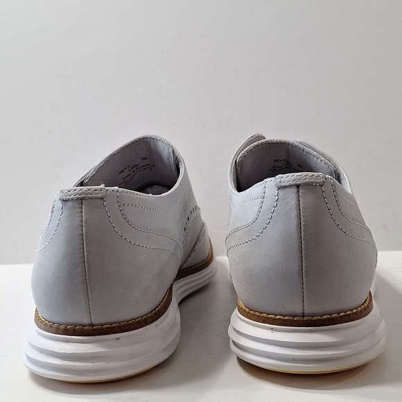 Cole Haan Men\'s Gray Lace Up Business Preppy Grand Wingtip Oxford Shoes Size 9M main image 12